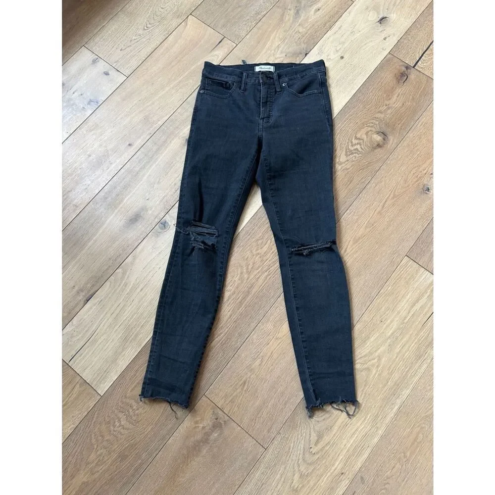 Madewell black skinny